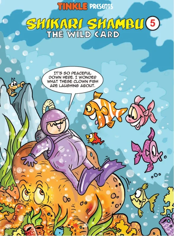 TINKLE-SPL-E-Shikari Shambu 05 The Wild Card