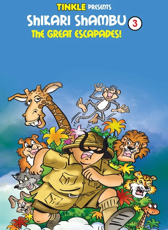 TINKLE-SPL-E-Shikari Shambu 03 The Great Escapedes