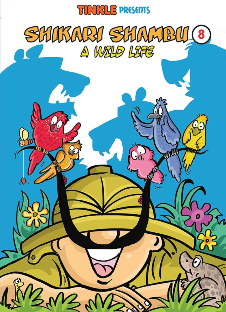 TINKLE-SPL-E-Shikari Shambu 8 A Wild Life