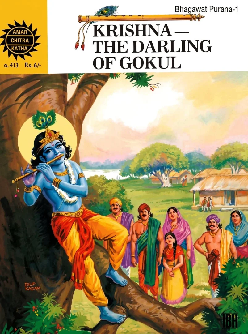 ACK-E-413-Bhagwat Puran 1-Krishna The Darling Of Gokul
