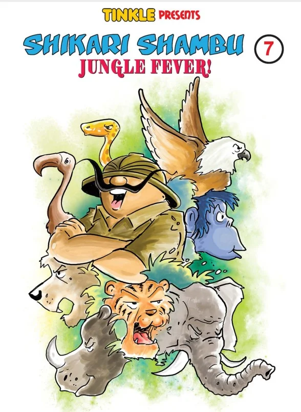 TINKLE-SPL-E-Shikari Shambu 07 Jungle Fever