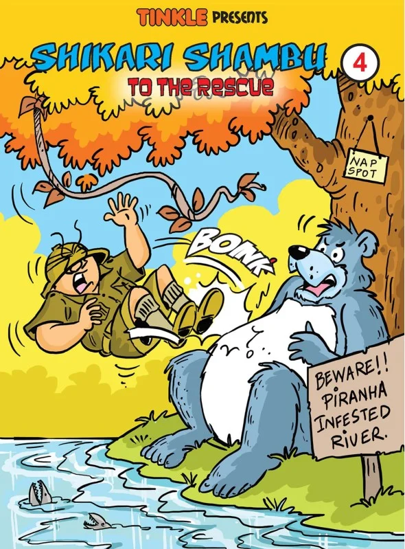 TINKLE-SPL-E-SHIKARI SHAMBU 04 To The Rescue