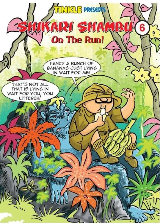 TINKLE-SPL-E-Shikari Shambu 6 On the Run