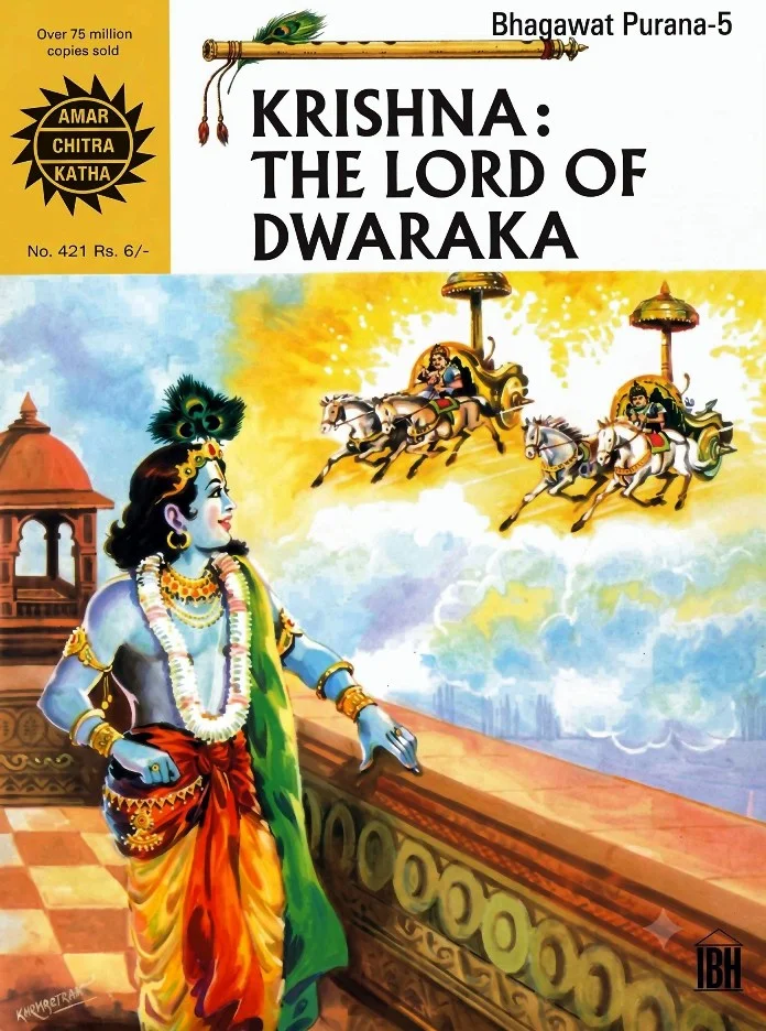 ACK-E-421-Bhagwat Puran 5-Krishna The Lord Of Dwarika